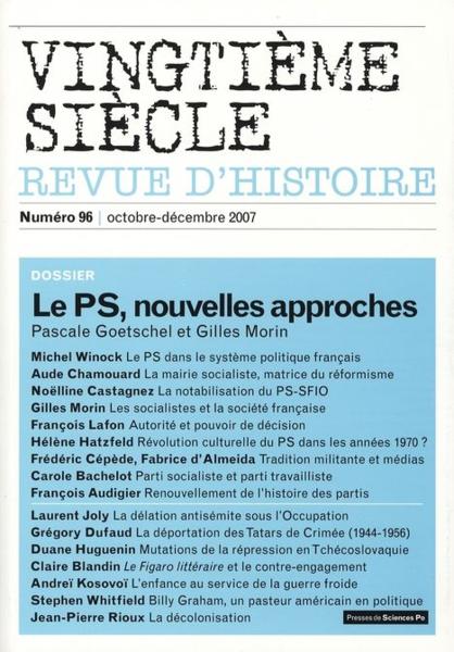 Revue vingtième siècle N.96