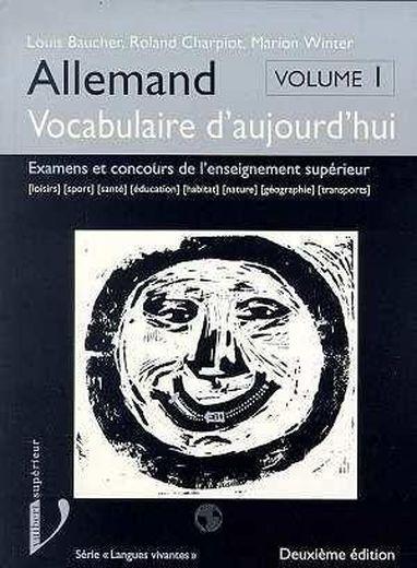 Allemand Vocabulaire D'Aujourd'Hui Tome 1