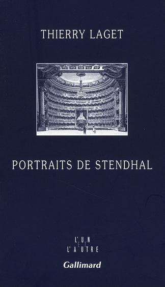 Vente Livre :                                    Portraits de Stendhal
- Thierry Laget                                     