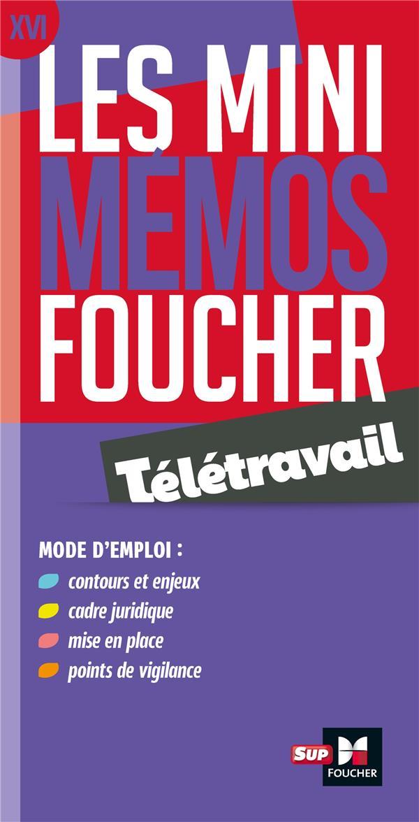 Vente  Les mini mémos Foucher ; télétravail  - Lea Rasolo  - Priscilla Benchimol  