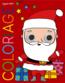 Coloriage les yeux qui bougent ; joyeux Noël  - Dania Florino  