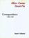 Correspondance (1939-1947)