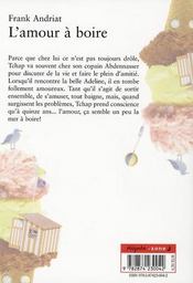 Amour à boire - 4ème de couverture - Format classique