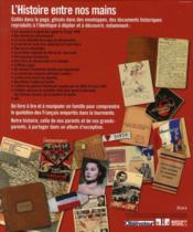 Paroles de l'ombre ; lettres et carnets des Français sous l'Occupation (1939-1945) - 4ème de couverture - Format classique