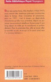 Croisieres et caravanes (fermeture et bascule vers le 9782228917643) - 4ème de couverture - Format classique