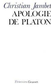 Apologie de Platon - Couverture - Format classique
