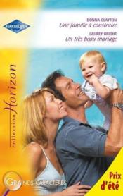 Vente  Une famille à construire ; un très beau mariage  - Donna Clayton - Laurey BRIGHT 