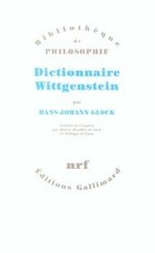 Dictionnaire Wittgenstein - Intérieur - Format classique