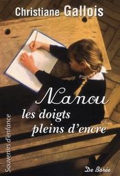 Nanou, les doigts pleins d'encre - Intérieur - Format classique