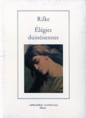 Vente  Élégies duinésiennes  - Rainer Maria RILKE 