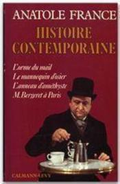 Histoire contemporaine  - Anatole France 