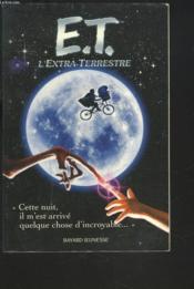 E.T. L Extra-Terrestre - Couverture - Format classique