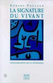 La Signature Du Vivant - Couverture - Format classique