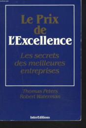 Le Prix De L'Excellence - Couverture - Format classique