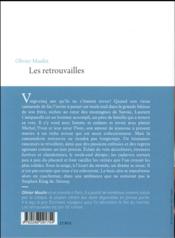 Les retrouvailles - 4ème de couverture - Format classique