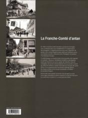 La Franche-Comté d'antan - 4ème de couverture - Format classique