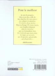 Pour le meilleur - Couverture - Format classique
