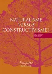 Naturalisme versus constructivisme ? - Intérieur - Format classique