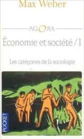 Économie et société t.1 ; les catégories de la sociologie - Couverture - Format classique