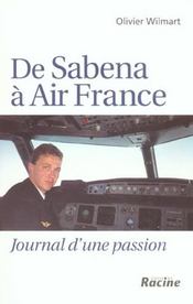 De Sabena a Air France ; journal d'une passion