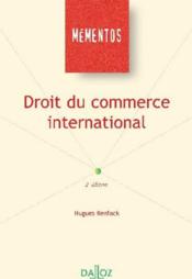 Droit du commerce international (2e édition) - Couverture - Format classique