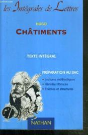 Int Lettres Les Chatiments - Couverture - Format classique