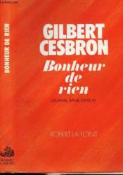 Bonheur de rien tome 4 - vol04  - Gilbert Cesbron 