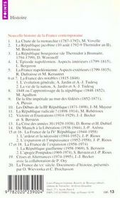 La france napoléonienne ; aspects extérieurs 1799-1815 - 4ème de couverture - Format classique