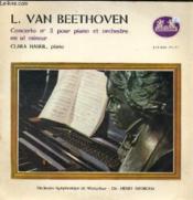 Disque Vinyle 33t Concerto N°3 Pour Piano Et Orchestre En Ut Mineur. - Couverture - Format classique