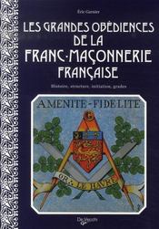 Les grandes obédiences de la franc-maçonnerie française - Intérieur - Format classique