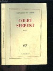 Court serpent - Couverture - Format classique