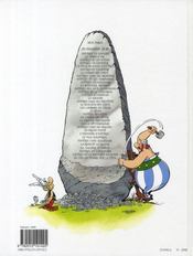 Astérix t.10 ; Astérix légionnaire - 4ème de couverture - Format classique