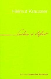 Cochon et elephant - Couverture - Format classique