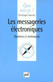 Les messageries electroniques qsj 3412 - Intérieur - Format classique