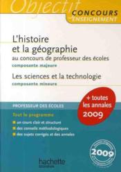 Histoire/geographie au CRPE 2009