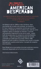 American desperado - 4ème de couverture - Format classique