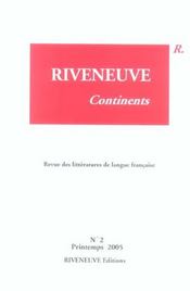Riveneuve Continents N.2 - Intérieur - Format classique