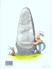 Astérix t.17 ; le domaine des dieux - 4ème de couverture - Format classique