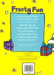 Christmas activity: frosty fun - 4ème de couverture - Format classique
