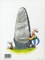 Astérix t.21 ; le cadeau de César - 4ème de couverture - Format classique