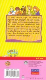 Scooby-Doo t.14 ; Scooby-Doo et le gorille fantôme - 4ème de couverture - Format classique