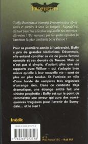 Buffy contre les vampires T.25 ; la tueuse perdue t.1 ; prophéties - Couverture - Format classique
