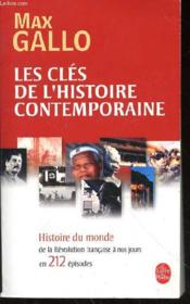 Les clés de l'histoire contemporaine : histoire du monde - Couverture - Format classique
