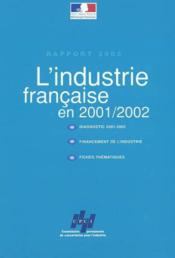 L'industrie francaise en 2001-2002 - Couverture - Format classique