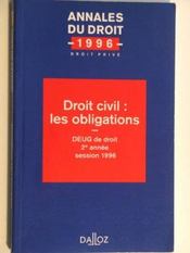 Droit Civil: Les Obligations - Intérieur - Format classique