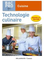Cuisine ; terminale bac professionnel ; technologie culinaire ; pochette élève - Couverture - Format classique