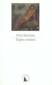 Enigmes romaines - une lecture d'ovide - Intérieur - Format classique