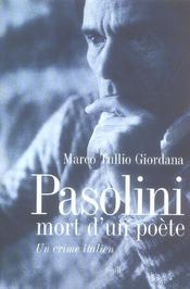 Pasolini, mort d'un poete. un crime italien - Intérieur - Format classique