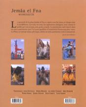 Jemaa El Fna ; Marrakech - 4ème de couverture - Format classique