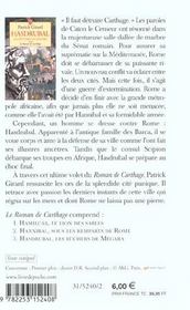 Hasdrubal, Les Buchers De Megara Tome 3 - 4ème de couverture - Format classique